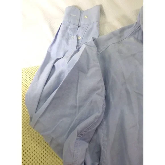 Duck Head Light Blue Long Sleeve Button Down Casual Shirt Xl USA Made - Picture 9 of 11